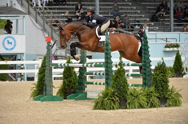 Stella Wasserman and Cohiba USET Medal Class 2019 Devon Horse Show Photo by The Book LLC