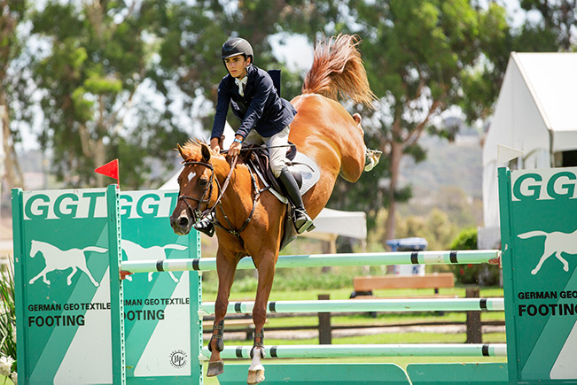 Trent McGee and Boucherom 2020 Del Mar Summer Classic Photo by Sara Shier Photography