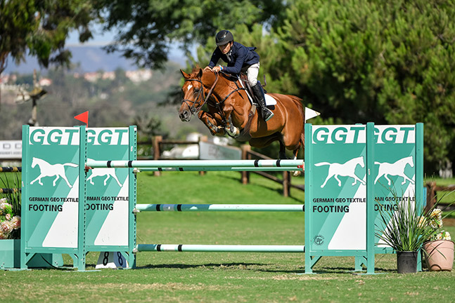 Trent McGee and Boucherom 2020 Del Mar Summer Classic Photo by Sara Shier Photography