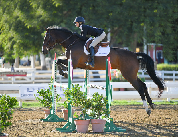 Gable Gering and Caramo Z 1.10m 2020 Del Mar Show Park Photo by Julia B.