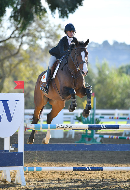 Gable Gering and Caramo Z WCE Medal 2020 Del Mar Show Park Photo by Julia B.