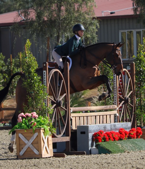 Gable Gering and Decklin WIHS Hunter Phase 2020 Desert Holiday Photo by Art of EQ