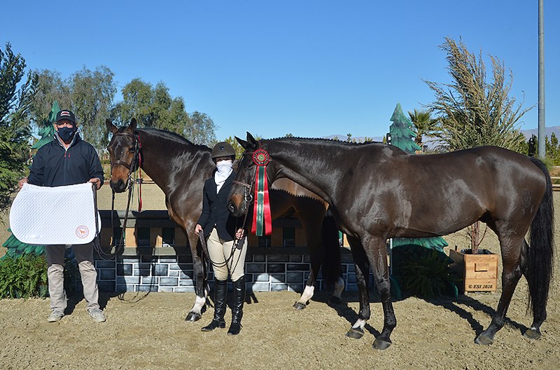 Grace Russo with Casalino and Black Jack