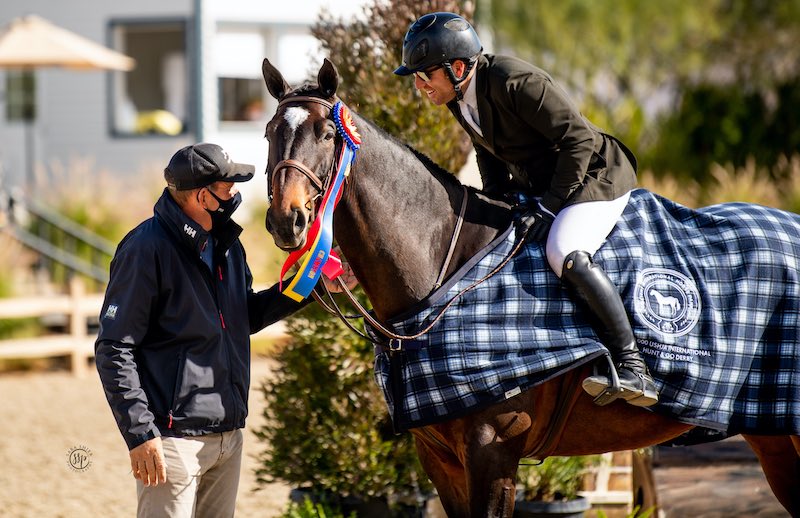 Nick Haness and Archie Cox with Ecole Lathrop's Starburst