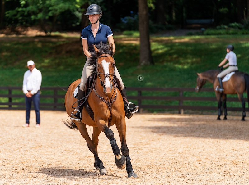 Archie Cox teaching at the GHJA Clinic at Wills Park