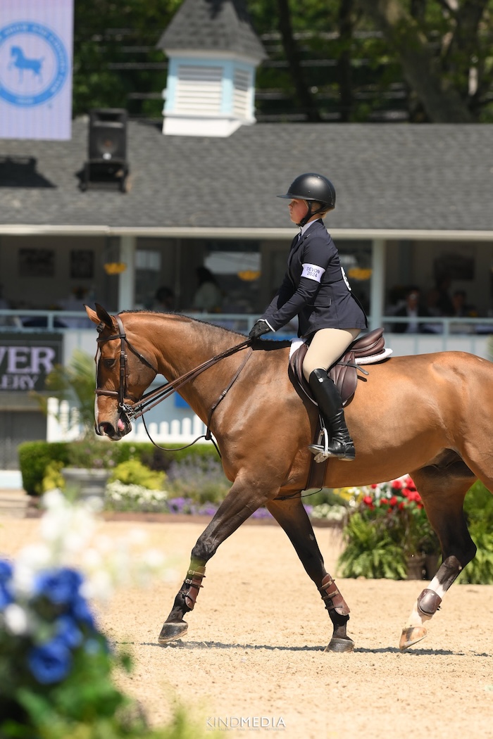 Violet Tatum and For Keeps 2024 Devon Horse Show Photo by Kind Media LLC
