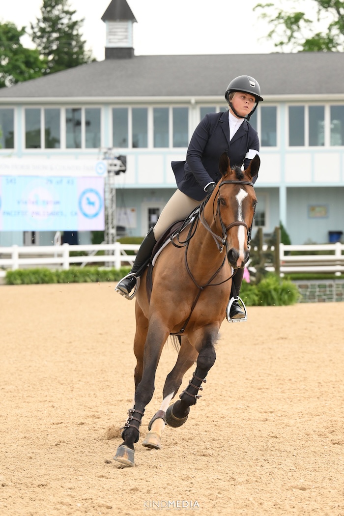 Violet Tatum and For Keeps 2024 Devon Horse Show Photo by Kind Media LLC