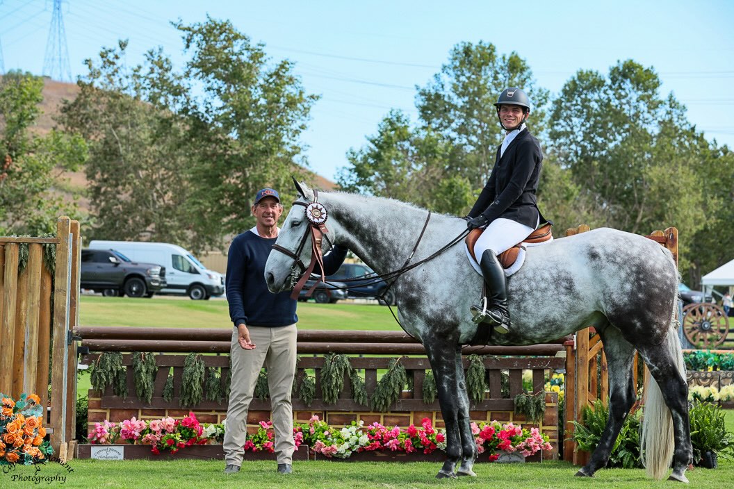 Brayden Anson and Santini 8th Junior Hunter Derby Southwest Regional Championship 2025 The Oaks Photo by Captured Moment