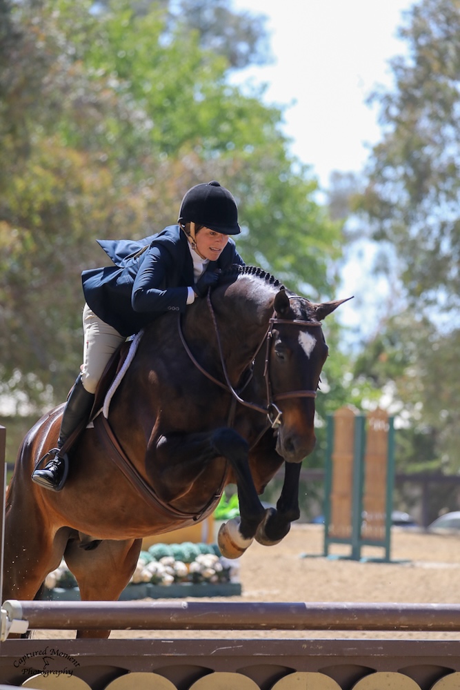 Ecole Lathrop & Starburst Amateur Owner Hunter Temecula Valley National 2021 Photo by Captured Moment Photo