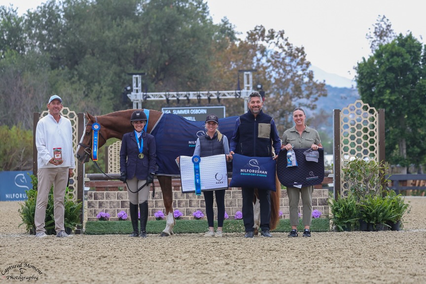 Mary Easley and Union Champion USHJA National Jr/Am Hunter Derby Champion Adult Amateur Hunter 18-35 3' both weeks Classic Winner Adult Amateur Hunter 18-35 3' both weeks The Oaks Summer 2025 Photo by Captured Moment