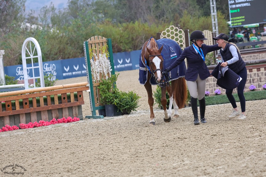 Mary Easley and Union Champion USHJA National Jr/Am Hunter Derby Champion Adult Amateur Hunter 18-35 3' both weeks Classic Winner Adult Amateur Hunter 18-35 3' both weeks The Oaks Summer 2025 Photo by Captured Moment