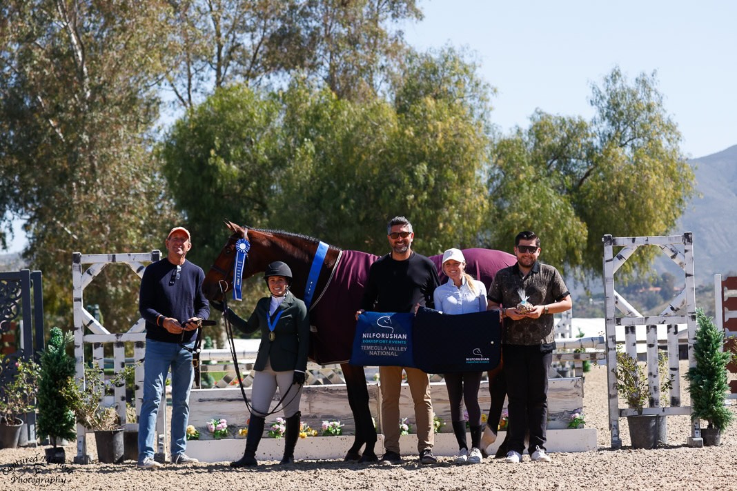 Meredith Brown and Revelation Owned by Frankie Ruane Adult Amateur Hunter Classic 3’, Winner AA Hunter 3’ U/S, Winner 2025 Temecula Valley National Premier 1