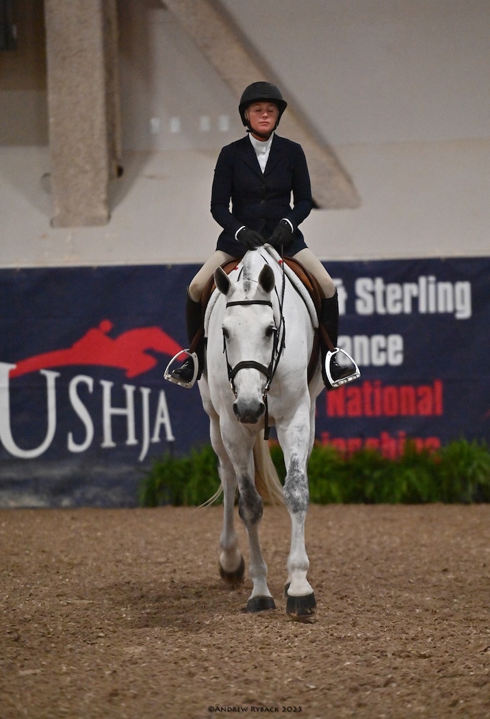 Karli Postel and Lauren Bendowski's Calabria 2025 USHJA National Championships Photo by Andrew Ryback