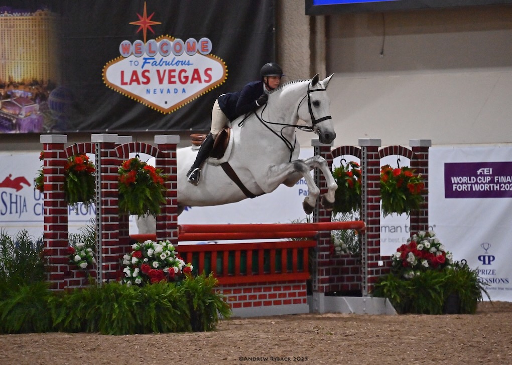 Karli Postel and Lauren Bendowski's Calabria 2025 USHJA National Championships Photo by Andrew Ryback