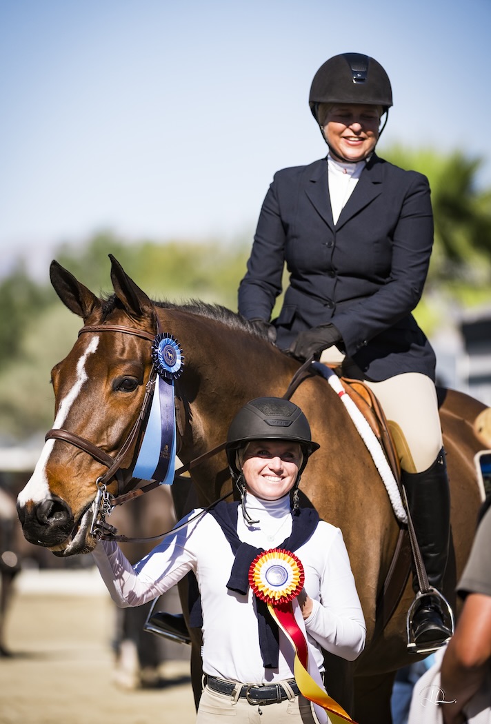 Jamie Krupnick and Troubadour Adult Equitation Reserve Champion 2026 Desert Circuit Weeks 1 & 2 Photo by Lindsey Long Photography