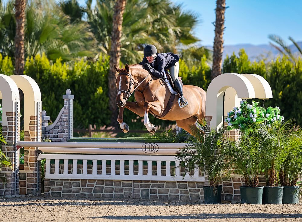 Virginia Fout and Watchman Amateur Owner Hunter 3'3" 36 & Over 2026 Desert Circuit Photo by High Desert Sport Photo