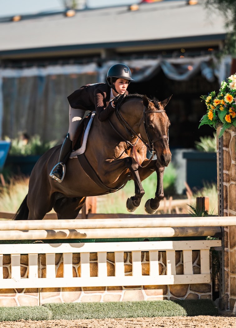 Sally Mulroney and Franklin Small Junior Hunter 16-17 3'3" 2026 Desert Circuit