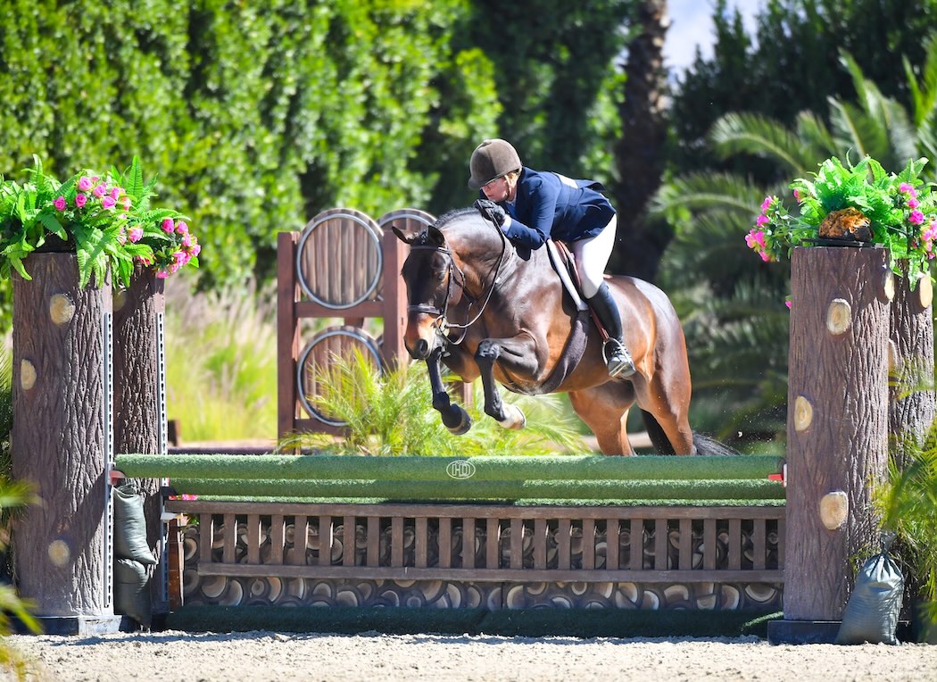 Gina Ross and Partake Adult Hunter 50 & Over 2026 Desert Circuit