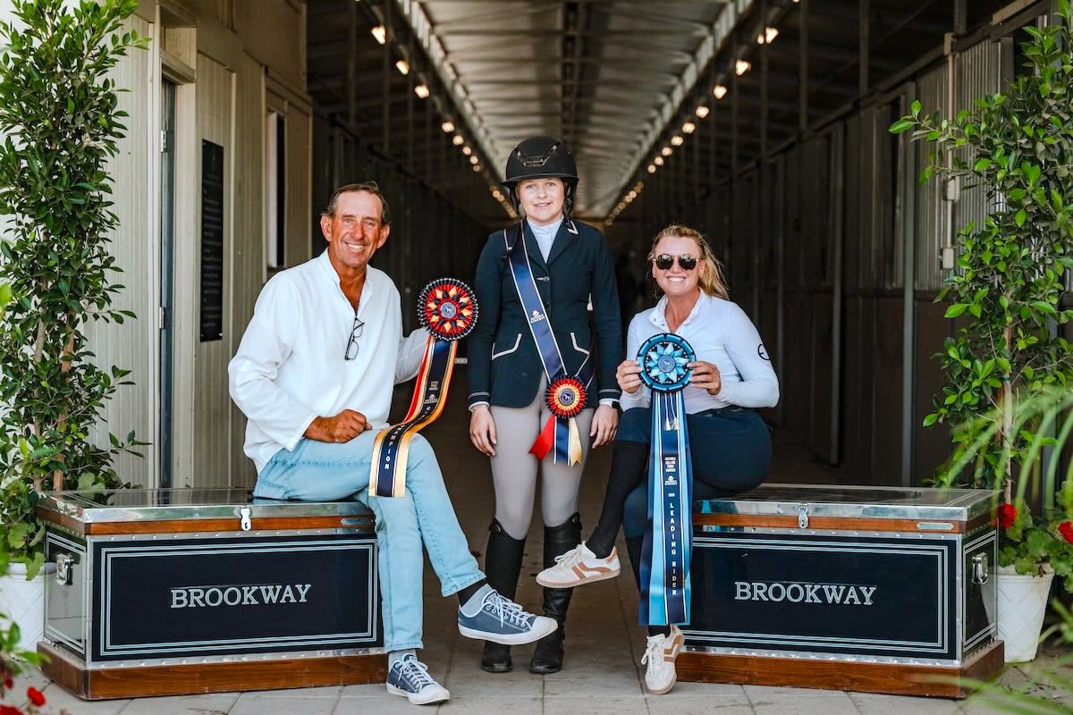 Geneva Saunders Leading Pony Hunter Rider 2026 Desert Circuit Horse Show