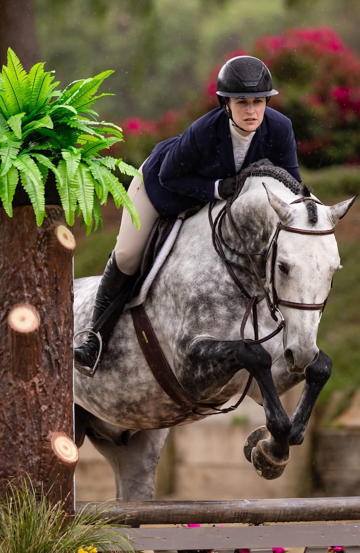 Jessica Singer Alexander and Ocean Eyes 2026 Pacific Ridge Show Jumping Los Angeles Equestrian Center