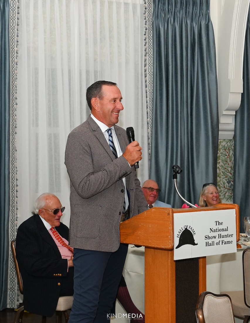 Archie Cox inducted into the National Show Hunter Hall of Fame 2026 Devon Horse Show