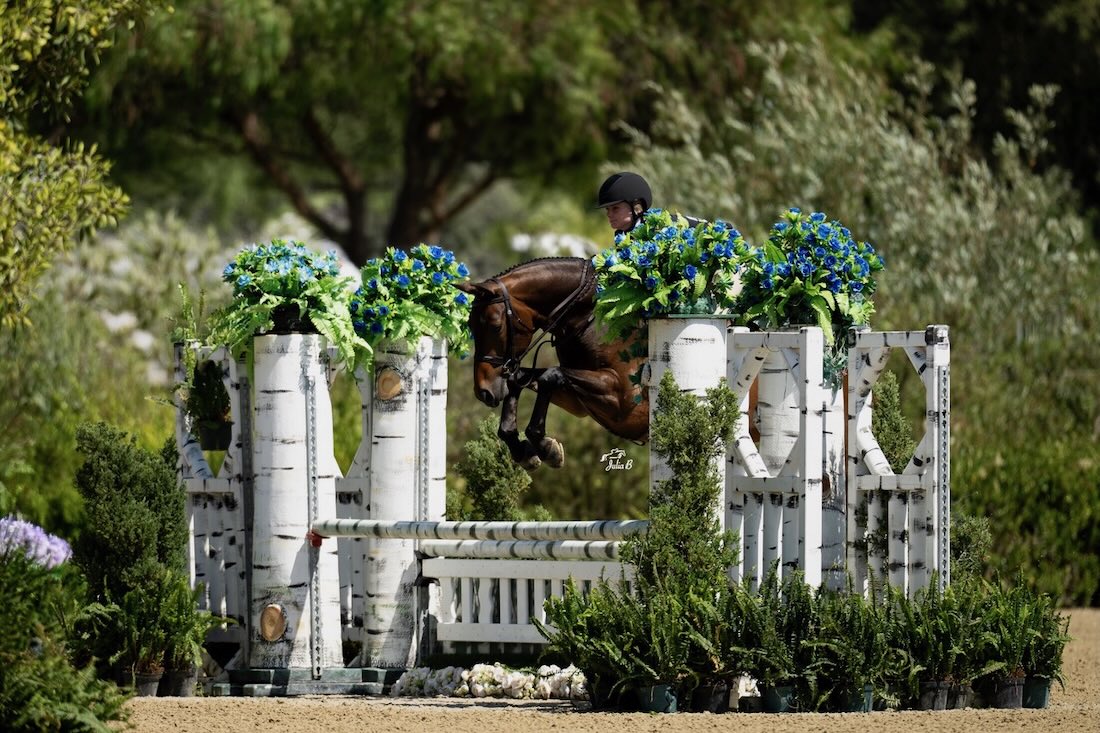 Logan Whetstone and Legacy Reserve Champion Children's Hunter 2026 Capistrano Cup 1 Photo by Captured Moment