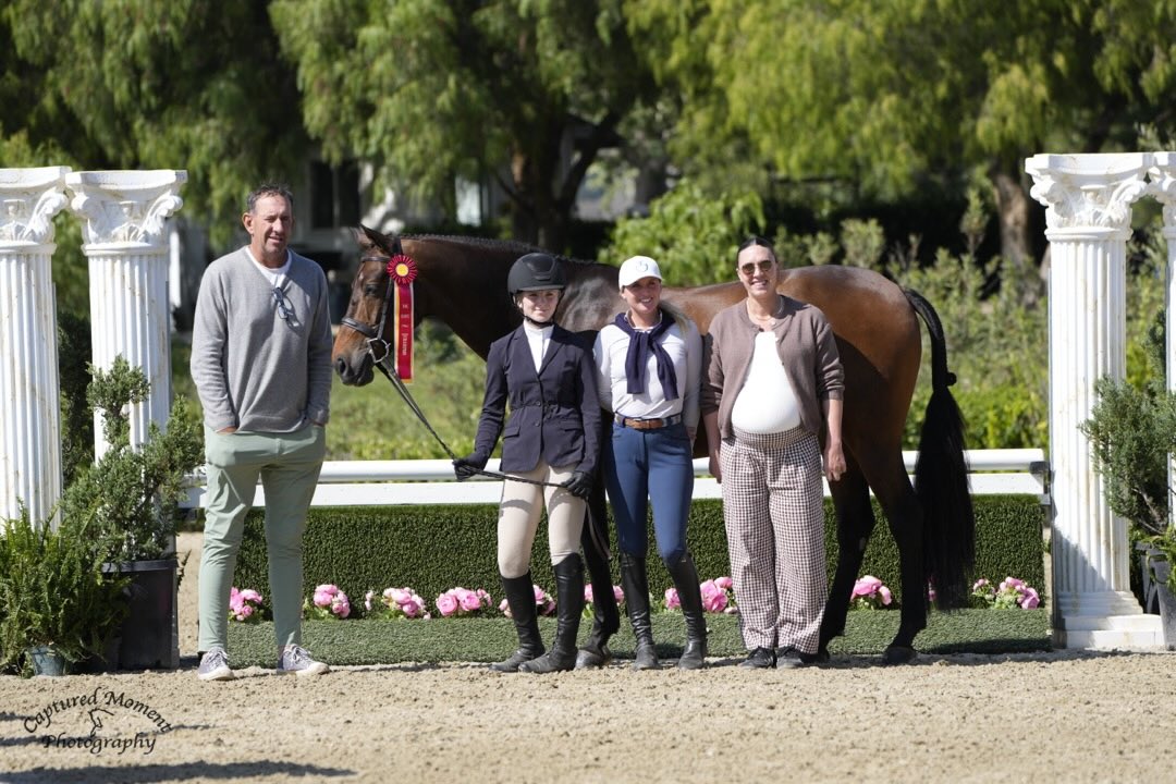 Logan Whetstone and Legacy Reserve Champion Children's Hunter 2026 Capistrano Cup 1 Photo by Captured Moment