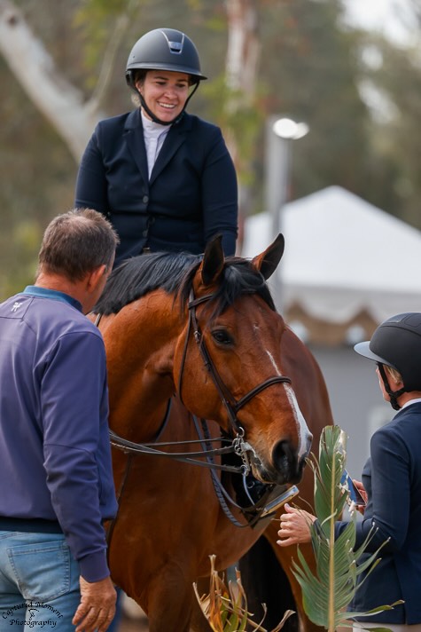 Belle Calkin and Bellefort Van Brugge Adult Equitation 2026 Temecula Valley National Photo by Captured Moment Photo