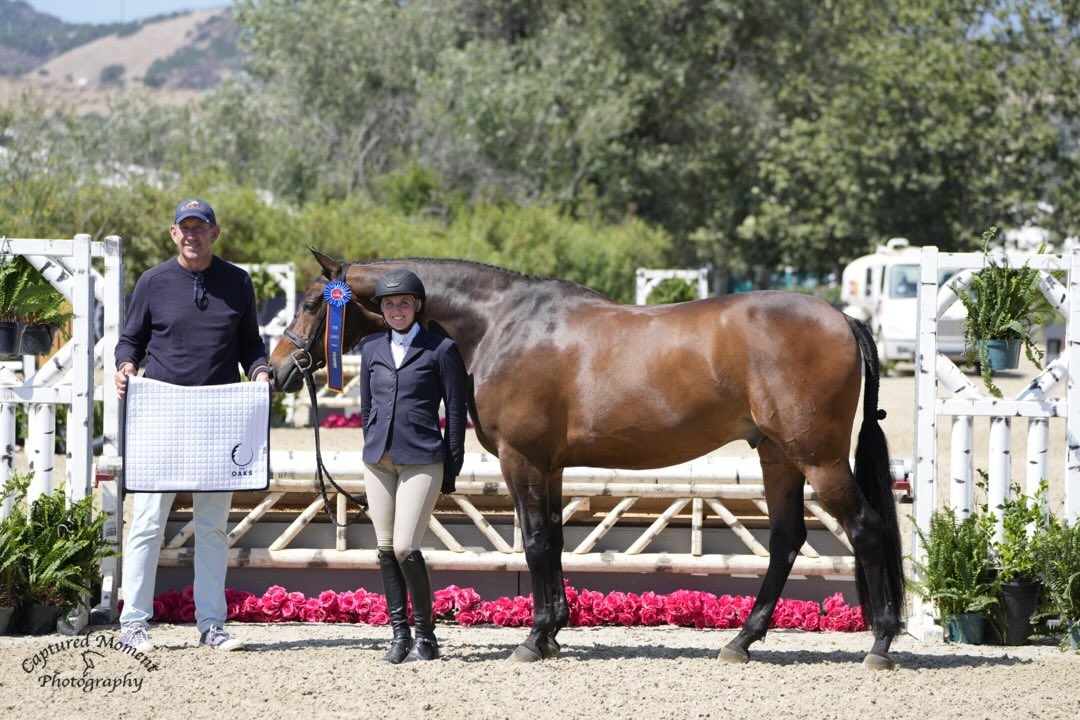 Karli Postel and Legacy Champion 3' Green Hunter 2026 Capistrano Cup 1 Photo by Captured Moment