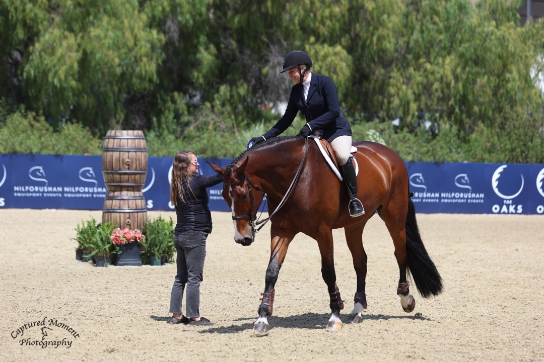 Jaime Krupnick and Troubadour THIS Adult Medal & Ariat Adult Medal 2026 Oaks Capistrano Cup 1 Photo by Captured Moment