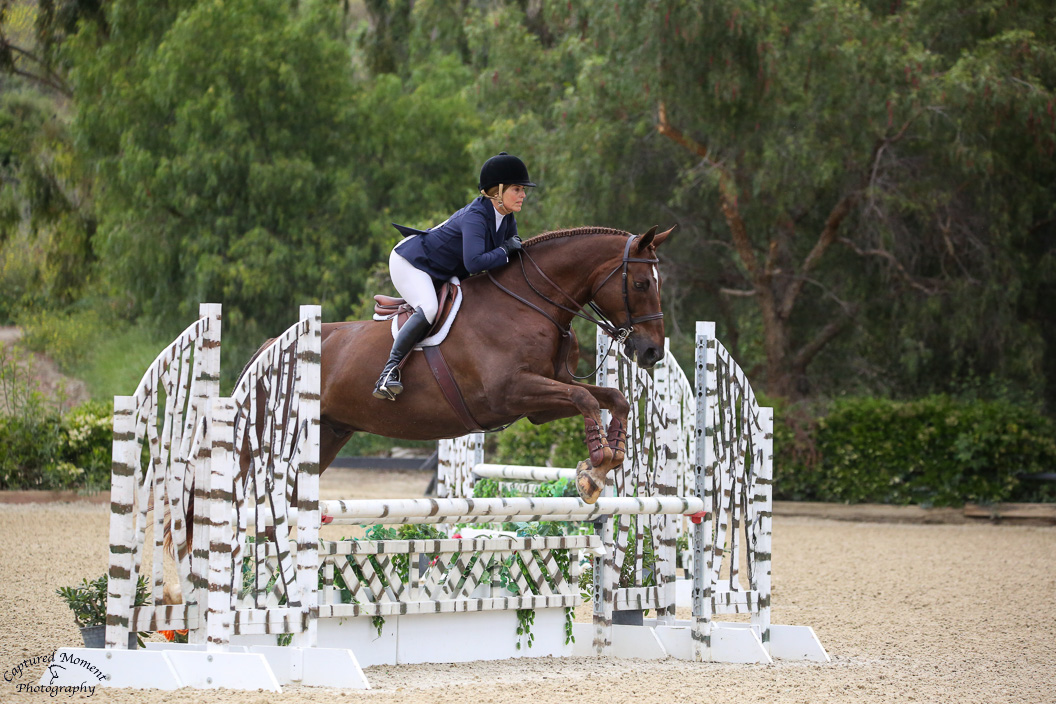 Ecole Nauber and Pistachio Adult Equitation 2025 Oaks National Photo by Captured Moment