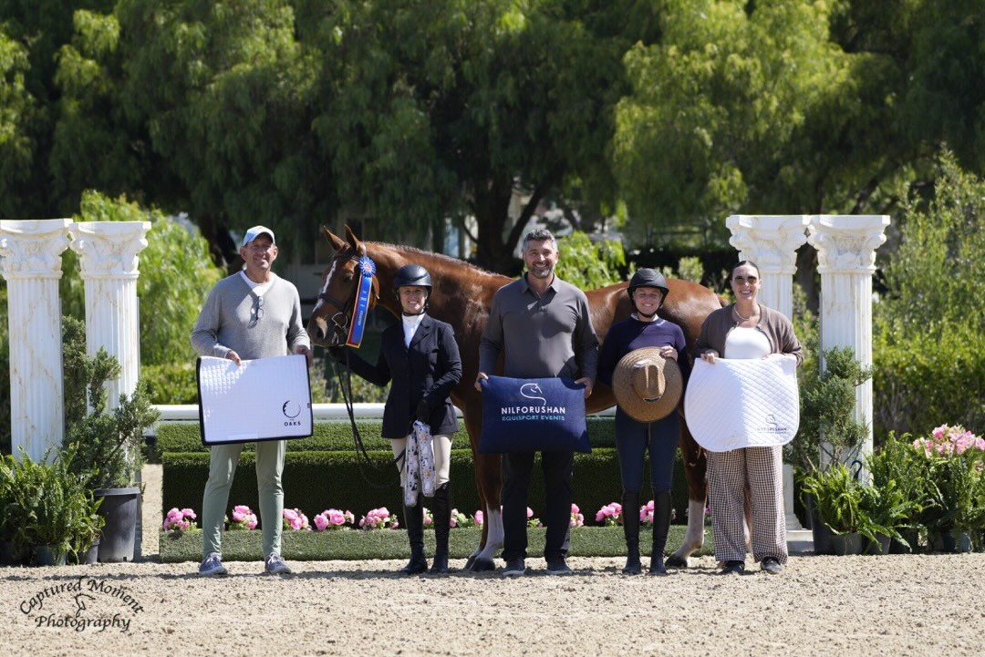 Virginia Fout and Watchman Champion 3'3" Amateur Owner Hunter 36 & Over 2026 Capistrano Cup 1 Photo by Captured Moment