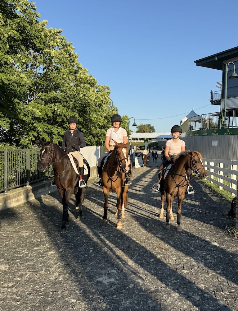 Harley Bartolacci Bjelkstam, Geneva Saunders, and Myers Allen Saunders 2026 USEF Pony Finals Lexington, Kentucky